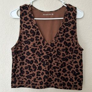 AF crop top light support bra